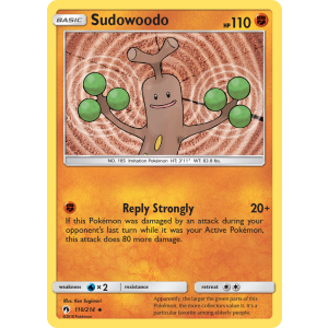 Sudowoodo 110/214 Pokemon TCG Sun & Moon Lost Thunder