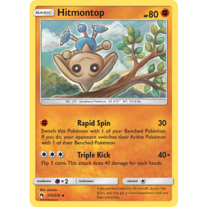 Hitmontop 113/214 Pokemon TCG Sun & Moon Lost Thunder