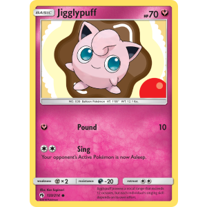 Jigglypuff 133/214 Pokemon TCG Sun & Moon Lost Thunder