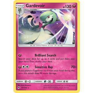 Rare Holo Gardevoir 141/214 Pokemon TCG Sun & Moon Lost Thunder