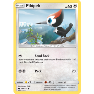 Pikipek 164/214 Pokemon TCG Sun & Moon Lost Thunder