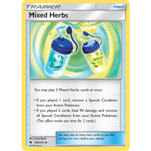 Mixed Herbs 184/214 Pokemon TCG Sun & Moon Lost Thunder