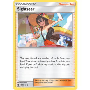 Sightseer 189/214 Pokemon TCG Sun & Moon Lost Thunder