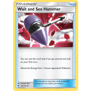 Wait and See Hammer 192/214 Pokemon TCG Sun & Moon Lost Thunder