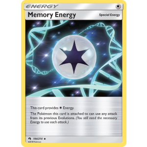 Memory Energy 194/214 Pokemon TCG Sun & Moon Lost Thunder