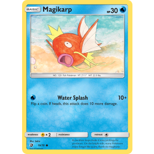 Magikarp 19/70 Pokemon TCG Sun & Moon Dragon Majesty