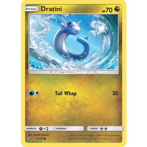 Dratini 35/70 Pokemon TCG Sun & Moon Dragon Majesty