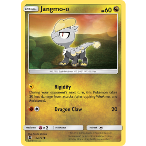 Jangmo-o 52/70 Pokemon TCG Sun & Moon Dragon Majesty