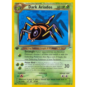 Dark Ariados 17/105 Pokemon TCG Neo Neo Destiny