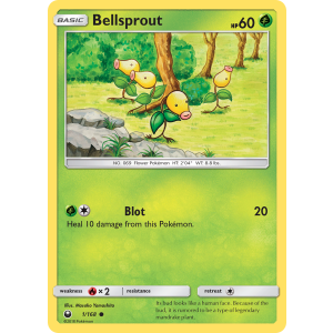 Bellsprout 1/168 Pokemon TCG Sun & Moon Celestial Storm