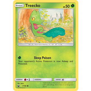 Treecko 7/168 Pokemon TCG Sun & Moon Celestial Storm