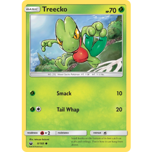 Treecko 8/168 Pokemon TCG Sun & Moon Celestial Storm