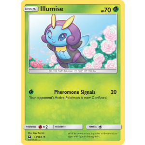 Illumise 18/168 Pokemon TCG Sun & Moon Celestial Storm