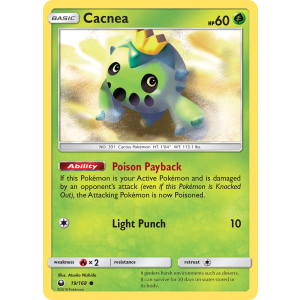 Cacnea 19/168 Pokemon TCG Sun & Moon Celestial Storm