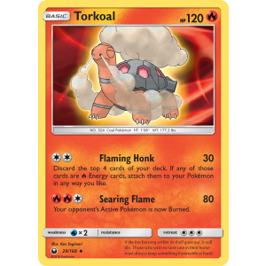 Torkoal 29/168 Pokemon TCG Sun & Moon Celestial Storm