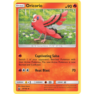 Oricorio 30/168 Pokemon TCG Sun & Moon Celestial Storm