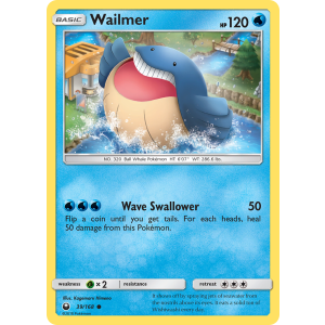 Wailmer 39/168 Pokemon TCG Sun & Moon Celestial Storm