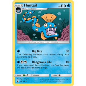 Huntail 42/168 Pokemon TCG Sun & Moon Celestial Storm