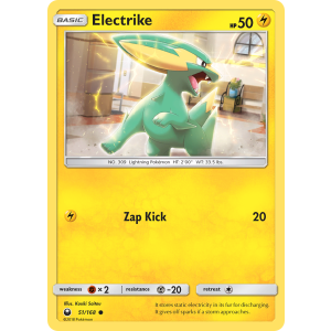 Electrike 51/168 Pokemon TCG Sun & Moon Celestial Storm