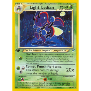 Light Ledian 24/105 Pokemon TCG Neo Neo Destiny