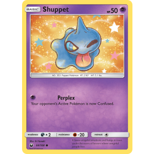 Shuppet 64/168 Pokemon TCG Sun & Moon Celestial Storm