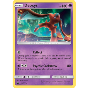 Deoxys 68/168 Pokemon TCG Sun & Moon Celestial Storm