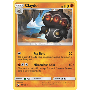 Claydol 79/168 Pokemon TCG Sun & Moon Celestial Storm