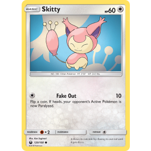 Skitty 120/168 Pokemon TCG Sun & Moon Celestial Storm