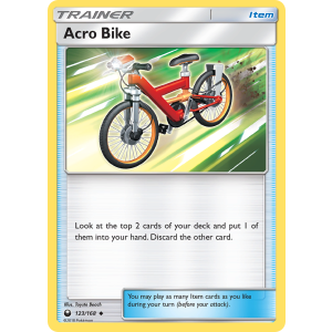 Acro Bike 123/168 Pokemon TCG Sun & Moon Celestial Storm