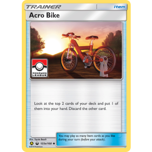 Acro Bike 123a/168 Pokemon TCG Sun & Moon Celestial Storm