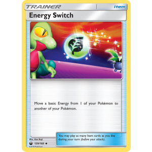 Energy Switch 129/168 Pokemon TCG Sun & Moon Celestial Storm