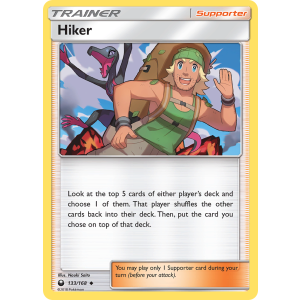 Hiker 133/168 Pokemon TCG Sun & Moon Celestial Storm