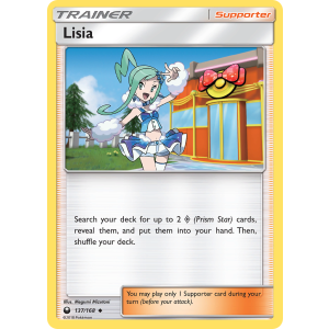 Lisia 137/168 Pokemon TCG Sun & Moon Celestial Storm