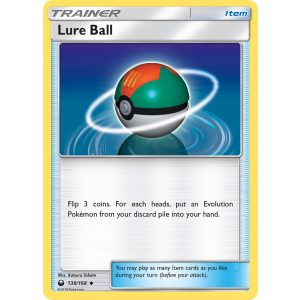 Lure Ball 138/168 Pokemon TCG Sun & Moon Celestial Storm