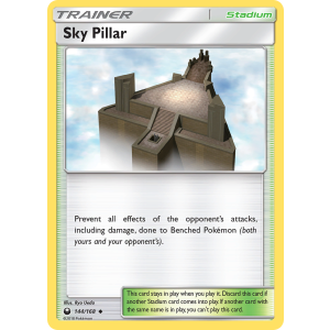 Sky Pillar 144/168 Pokemon TCG Sun & Moon Celestial Storm