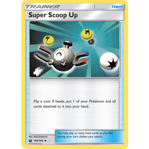 Super Scoop Up 146/168 Pokemon TCG Sun & Moon Celestial Storm