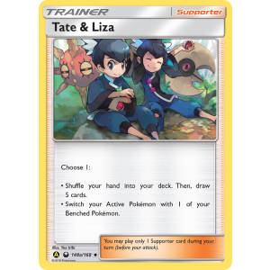 Tate & Liza 148a/168 Pokemon TCG Sun & Moon Celestial Storm