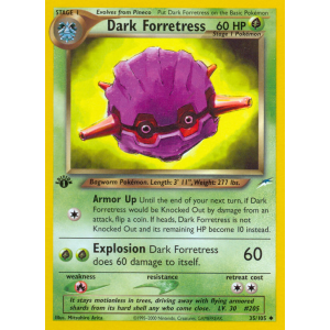 Dark Forretress 35/105 Pokemon TCG Neo Neo Destiny