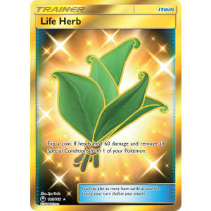 Rare Secret Life Herb 180/168 Pokemon TCG Sun & Moon Celestial Storm