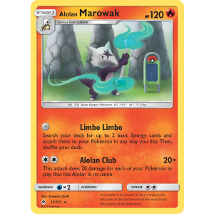 Alolan Marowak 12/131 Pokemon TCG Sun & Moon Forbidden Light