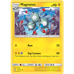 Magneton 35/131 Pokemon TCG Sun & Moon Forbidden Light