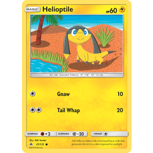 Helioptile 37/131 Pokemon TCG Sun & Moon Forbidden Light