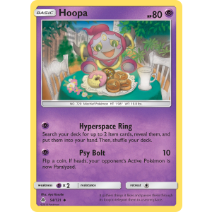 Hoopa 54/131 Pokemon TCG Sun & Moon Forbidden Light