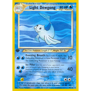 Light Dewgong 45/105 Pokemon TCG Neo Neo Destiny