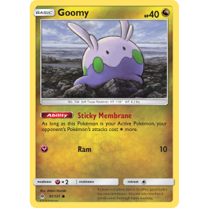 Goomy 91/131 Pokemon TCG Sun & Moon Forbidden Light