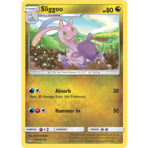 Sliggoo 93/131 Pokemon TCG Sun & Moon Forbidden Light