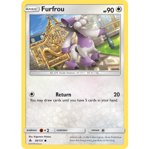 Furfrou 99/131 Pokemon TCG Sun & Moon Forbidden Light