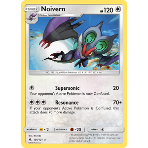 Noivern 101/131 Pokemon TCG Sun & Moon Forbidden Light