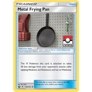 Metal Frying Pan 112a/131 Pokemon TCG Sun & Moon Forbidden Light