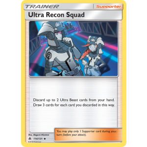 Ultra Recon Squad 114/131 Pokemon TCG Sun & Moon Forbidden Light